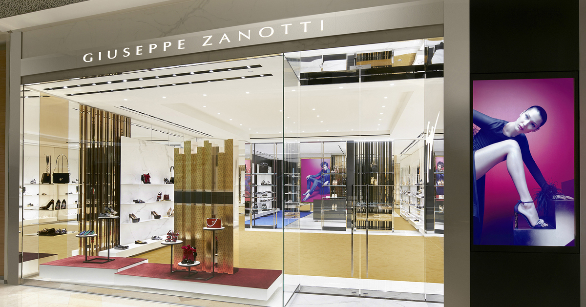 leje interval Forkæl dig Giuseppe Zanotti Unveils Redesigned Boutique For Its Come Back In Singapore