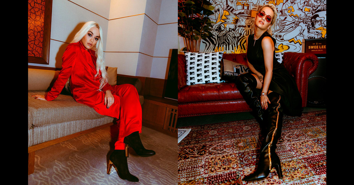 ‘PHOENIX’ World Tour: Rita Ora Wears Custom-Made Giuseppe Zanotti