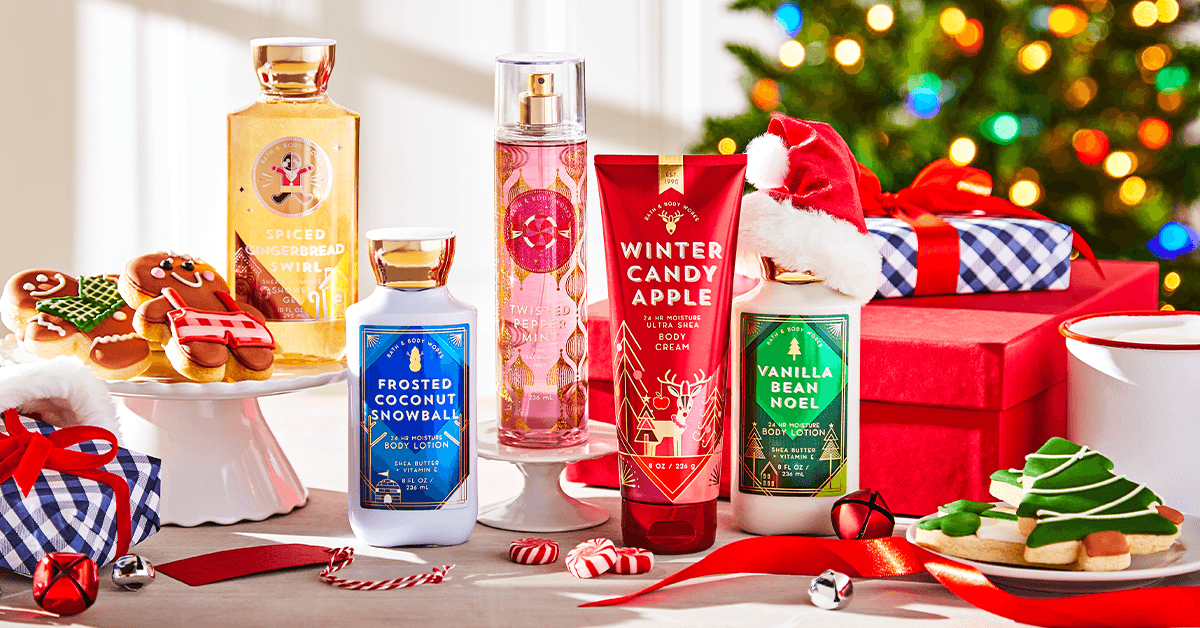 BBW bath and body works winter candy apple collection original