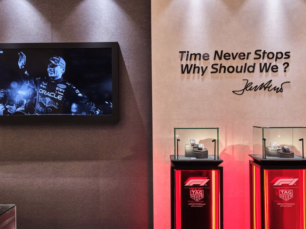 TAG Heuer brand space at Art of Time 2026