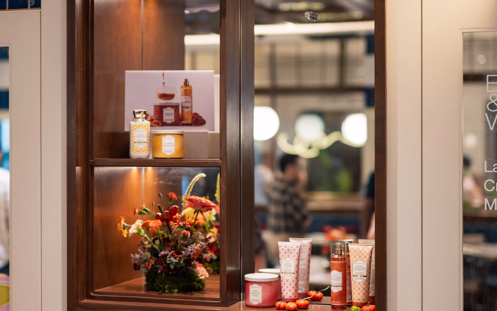 Café Collection products on a coffee-bar style display