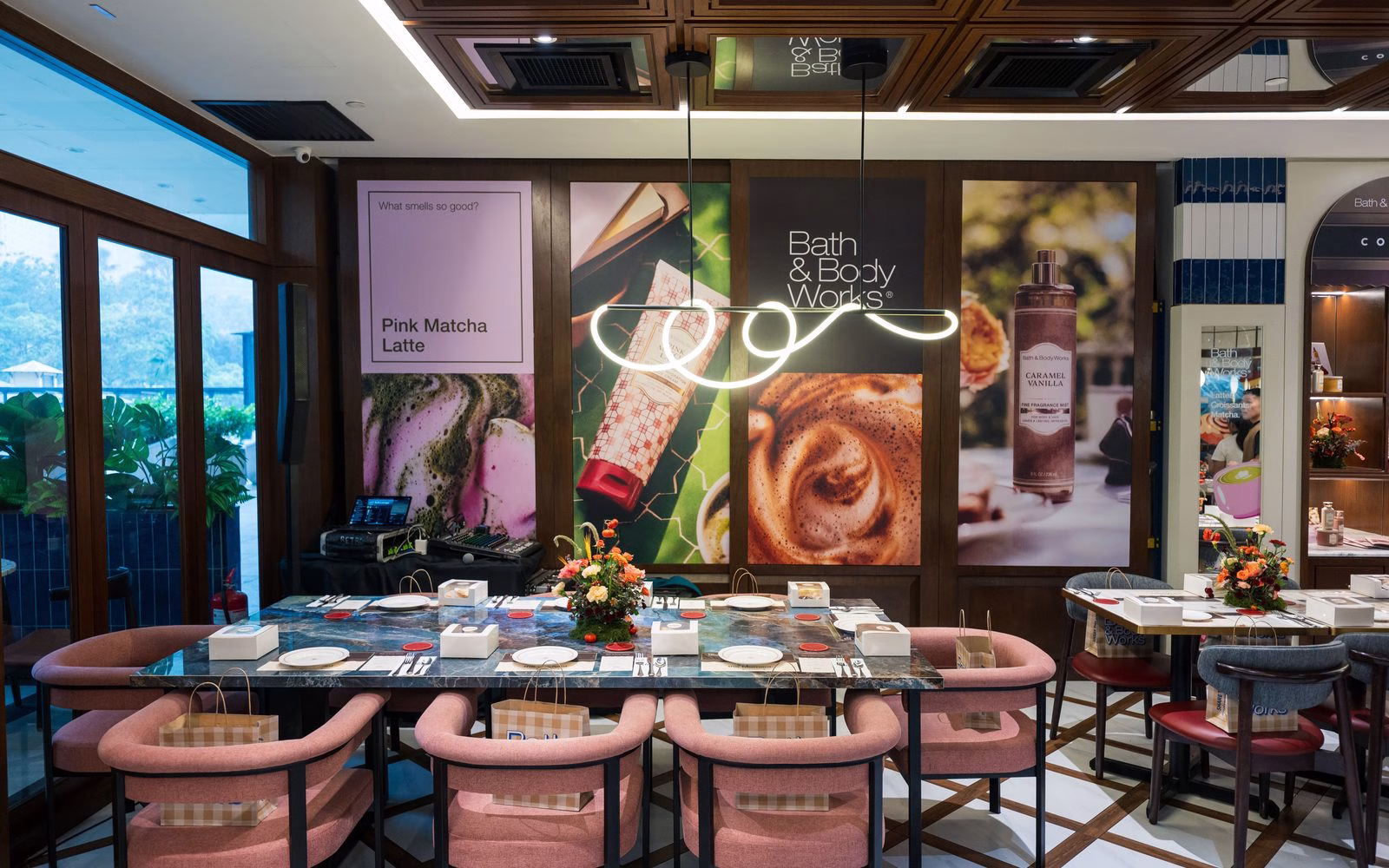 Bath & Body Works Café Collection launch at Dotty's KLCC