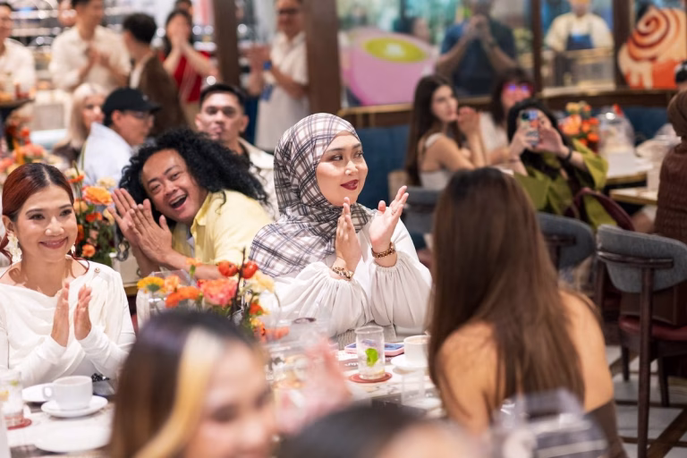 Guests at the Bath & Body Works Café Collection launch at Dotty's KLCC
