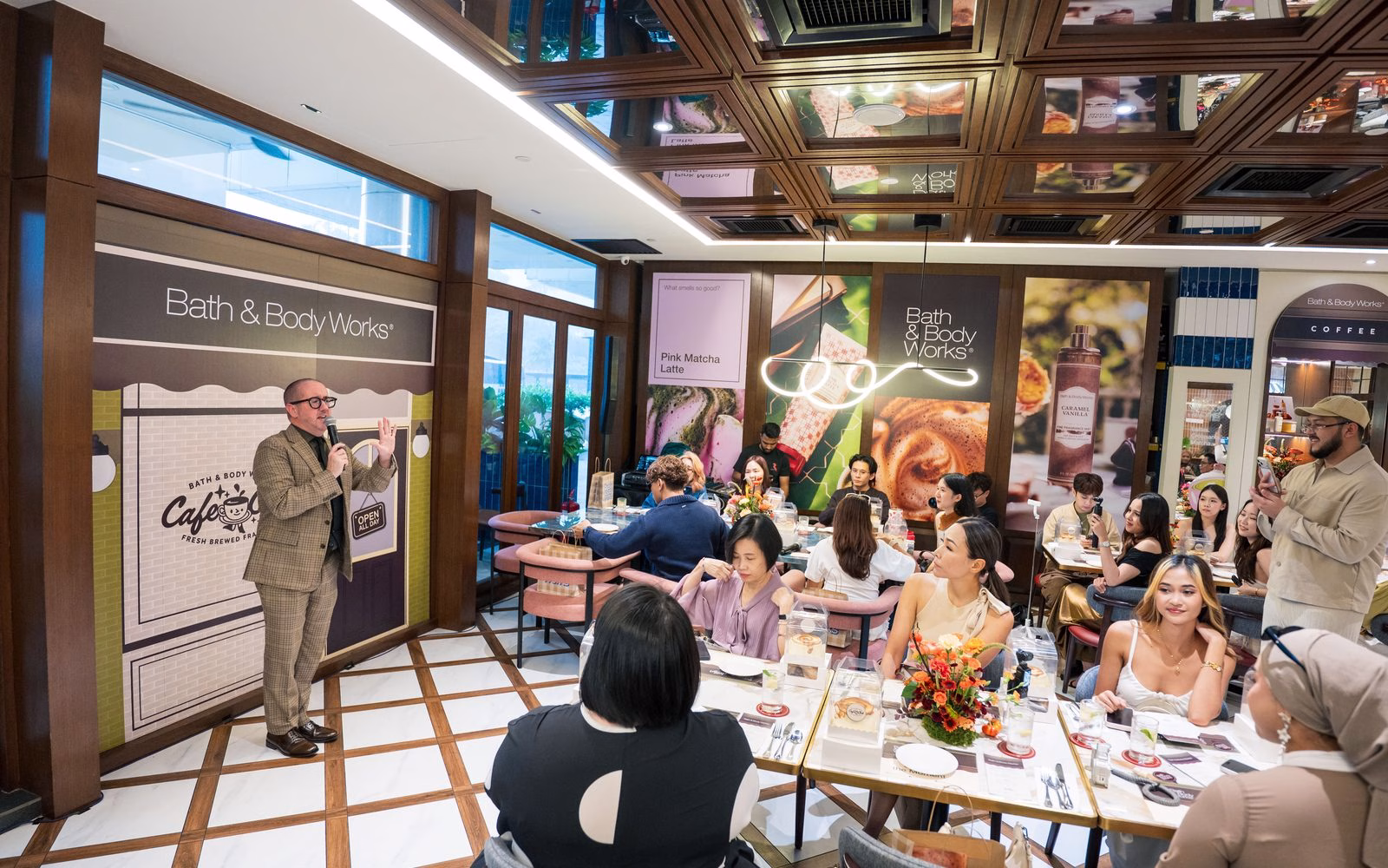 Guests at the Café Collection launch at Dotty's KLCC