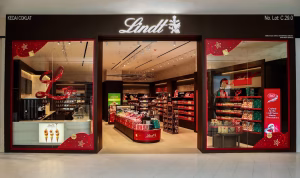 Lindt store front at The Exchange TRX, Kuala Lumpur
