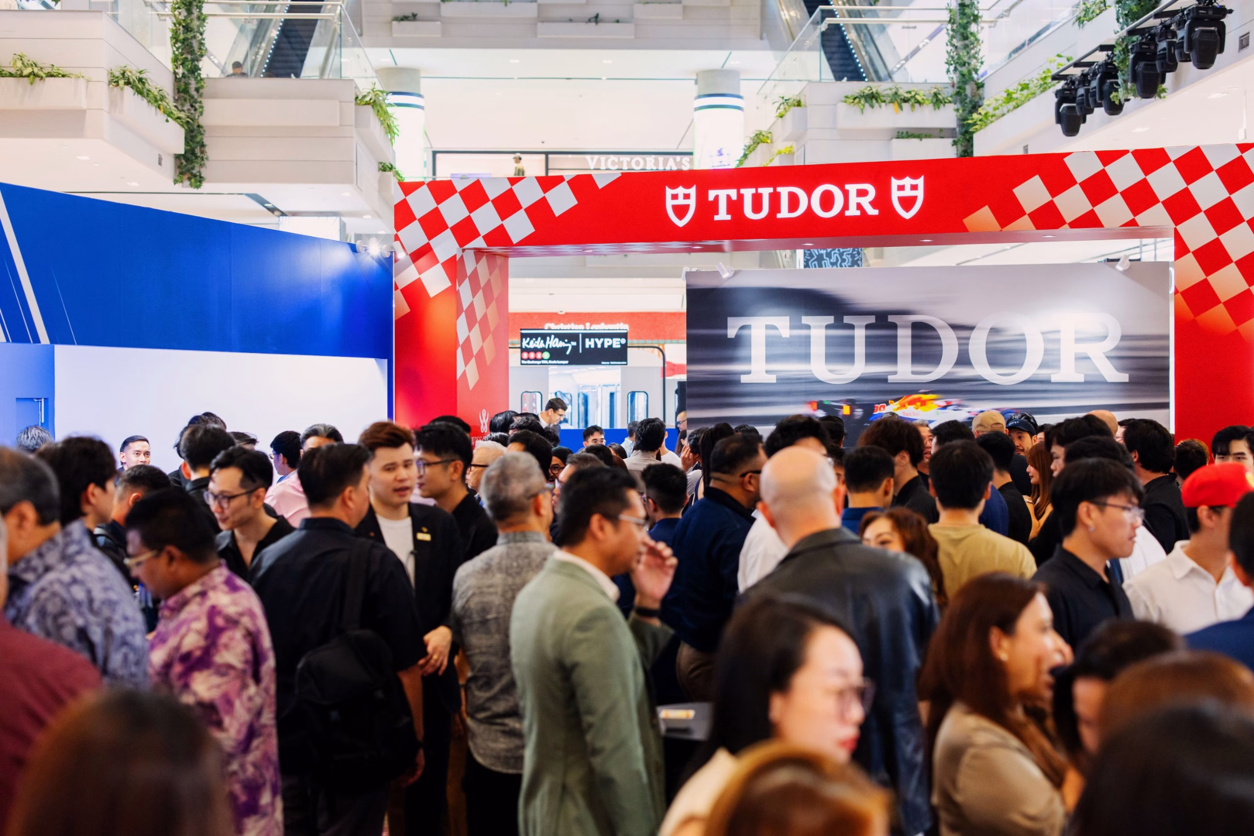 Guests at the TUDOR pop-up launch night at The Exchange TRX